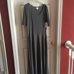 Lularoe Half-sleeve Maxi Dress
